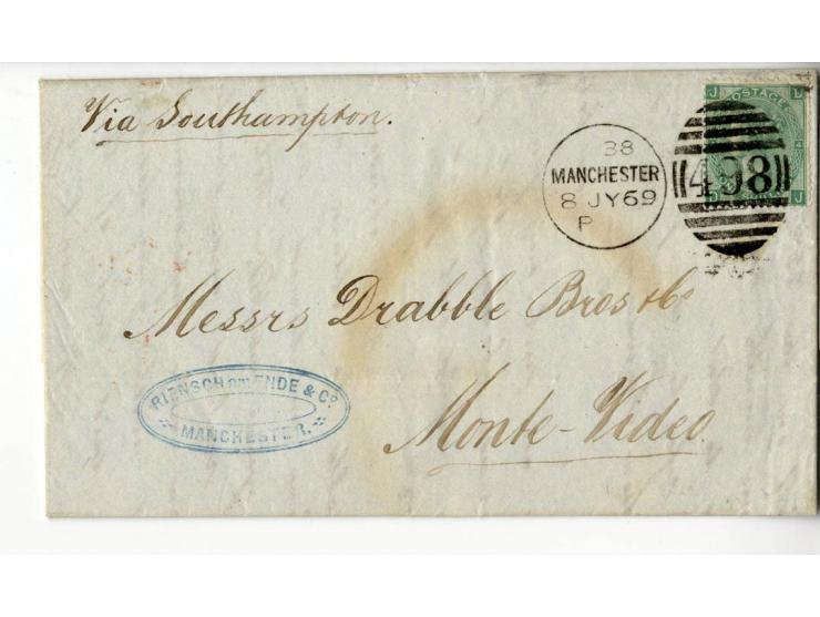1840/95 (ca.), rund 80 Briefe und Karten mit vielen interessanten Stücken, dabei Mi.-Nr. 1 (3) und Nr. 2, viel Auslandsbriefe