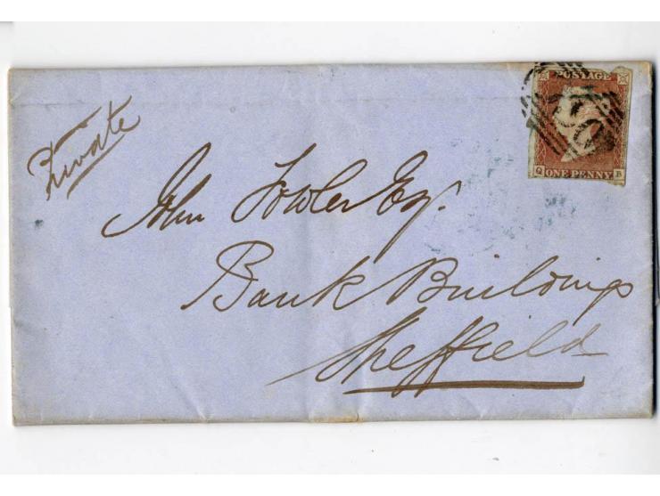 1840/95 (ca.), rund 80 Briefe und Karten mit vielen interessanten Stücken, dabei Mi.-Nr. 1 (3) und Nr. 2, viel Auslandsbriefe