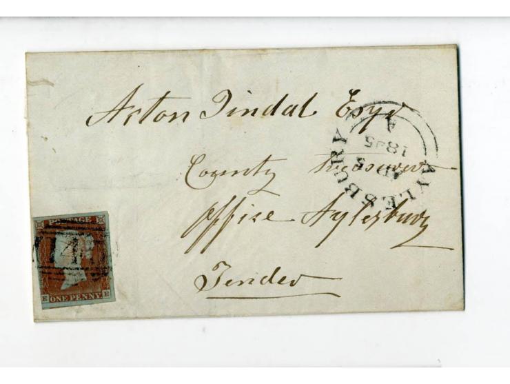 1840/95 (ca.), rund 80 Briefe und Karten mit vielen interessanten Stücken, dabei Mi.-Nr. 1 (3) und Nr. 2, viel Auslandsbriefe