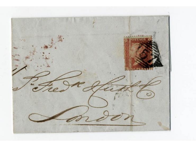 1840/95 (ca.), rund 80 Briefe und Karten mit vielen interessanten Stücken, dabei Mi.-Nr. 1 (3) und Nr. 2, viel Auslandsbriefe