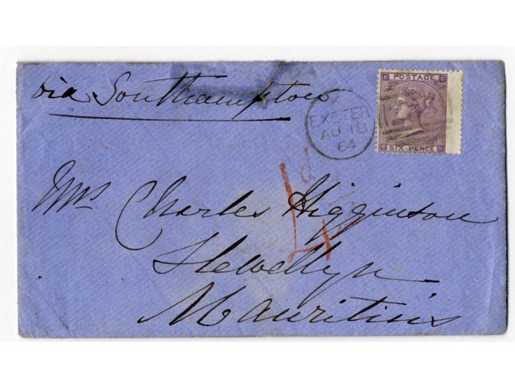 1840/95 (ca.), rund 80 Briefe und Karten mit vielen interessanten Stücken, dabei Mi.-Nr. 1 (3) und Nr. 2, viel Auslandsbriefe