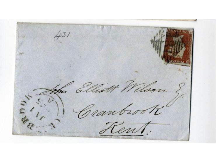 1840/95 (ca.), rund 80 Briefe und Karten mit vielen interessanten Stücken, dabei Mi.-Nr. 1 (3) und Nr. 2, viel Auslandsbriefe