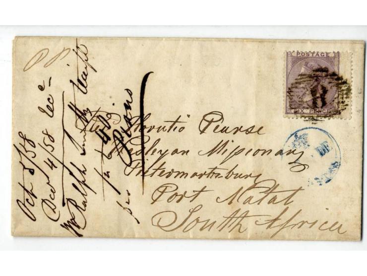 1840/95 (ca.), rund 80 Briefe und Karten mit vielen interessanten Stücken, dabei Mi.-Nr. 1 (3) und Nr. 2, viel Auslandsbriefe