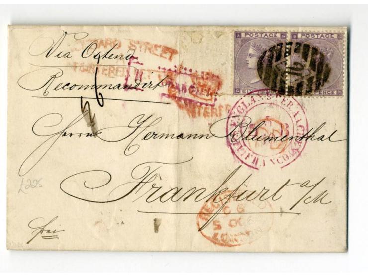 1840/95 (ca.), rund 80 Briefe und Karten mit vielen interessanten Stücken, dabei Mi.-Nr. 1 (3) und Nr. 2, viel Auslandsbriefe