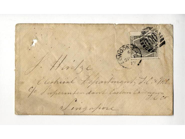 1840/95 (ca.), rund 80 Briefe und Karten mit vielen interessanten Stücken, dabei Mi.-Nr. 1 (3) und Nr. 2, viel Auslandsbriefe