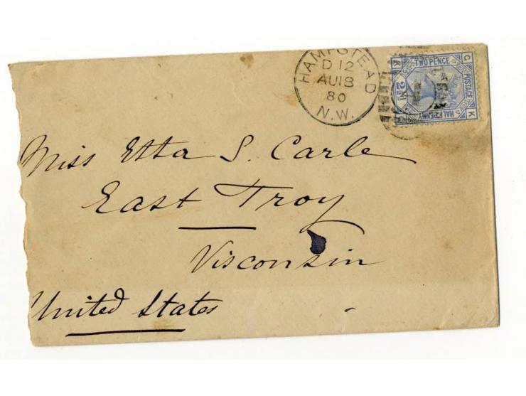 1840/95 (ca.), rund 80 Briefe und Karten mit vielen interessanten Stücken, dabei Mi.-Nr. 1 (3) und Nr. 2, viel Auslandsbriefe