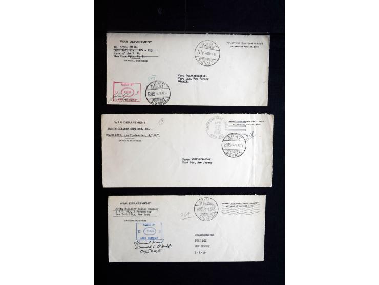 1914/45, Zensurpost I. und II. WK, einige hundert Briefe und Karten aus bzw. nach Großbritannien, dabei Feldpost, R-Briefe, v