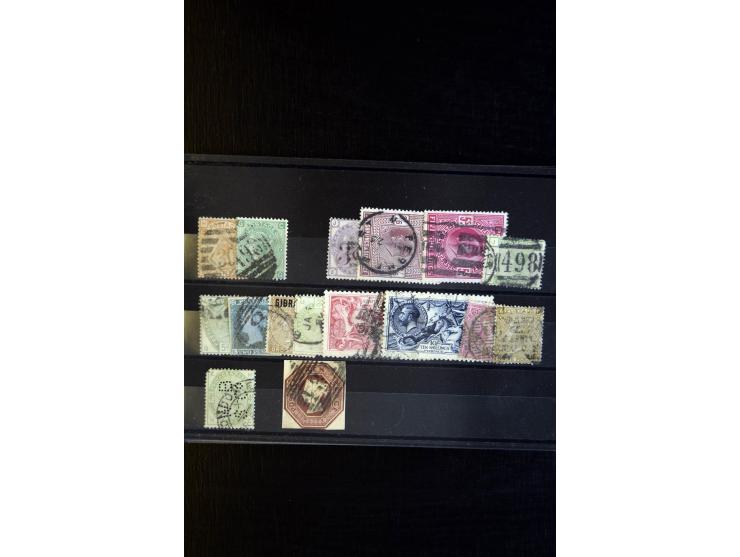 1850/1930, schöne meist gestempelte Sammlung, dabei Großbritannien mit besseren, Dienstmarken mit u.a. Mi.-Nr. 15, 24, 25, 60