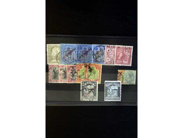 1850/1930, schöne meist gestempelte Sammlung, dabei Großbritannien mit besseren, Dienstmarken mit u.a. Mi.-Nr. 15, 24, 25, 60