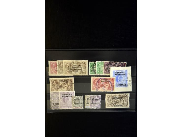 1850/1930, schöne meist gestempelte Sammlung, dabei Großbritannien mit besseren, Dienstmarken mit u.a. Mi.-Nr. 15, 24, 25, 60