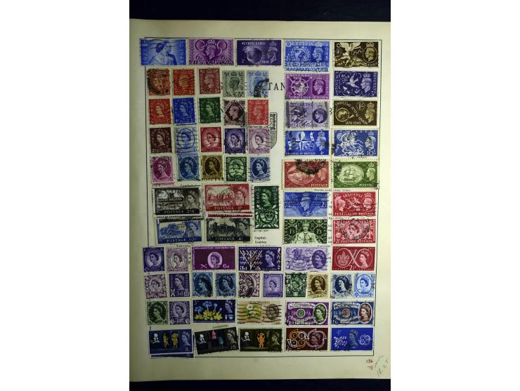 1850/1930, schöne meist gestempelte Sammlung, dabei Großbritannien mit besseren, Dienstmarken mit u.a. Mi.-Nr. 15, 24, 25, 60