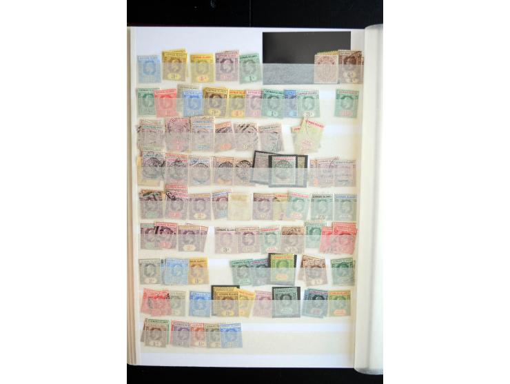 1850/1960 (ca.), postfrischer, ungebrauchter und gestempelter Bestand mit einer Vielzahl guter Ausgaben, dabei Pfund-Werte et
