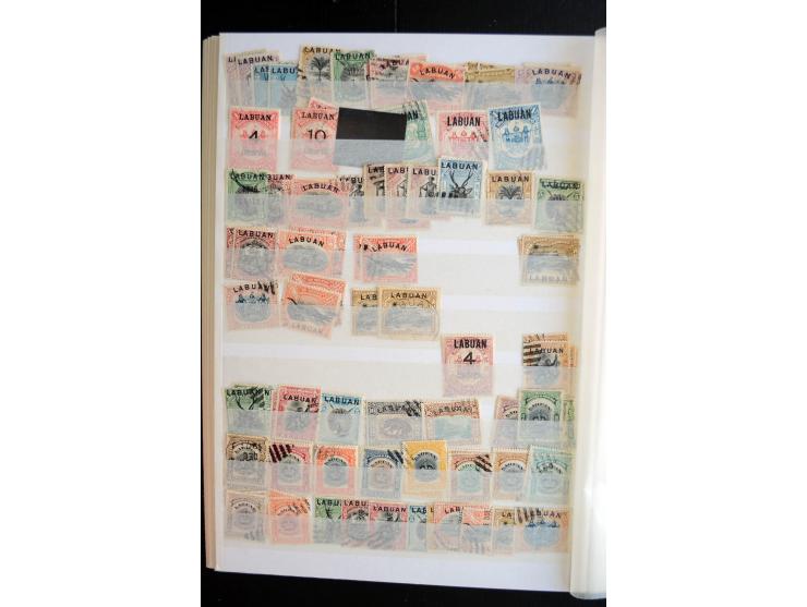 1850/1960 (ca.), postfrischer, ungebrauchter und gestempelter Bestand mit einer Vielzahl guter Ausgaben, dabei Pfund-Werte et