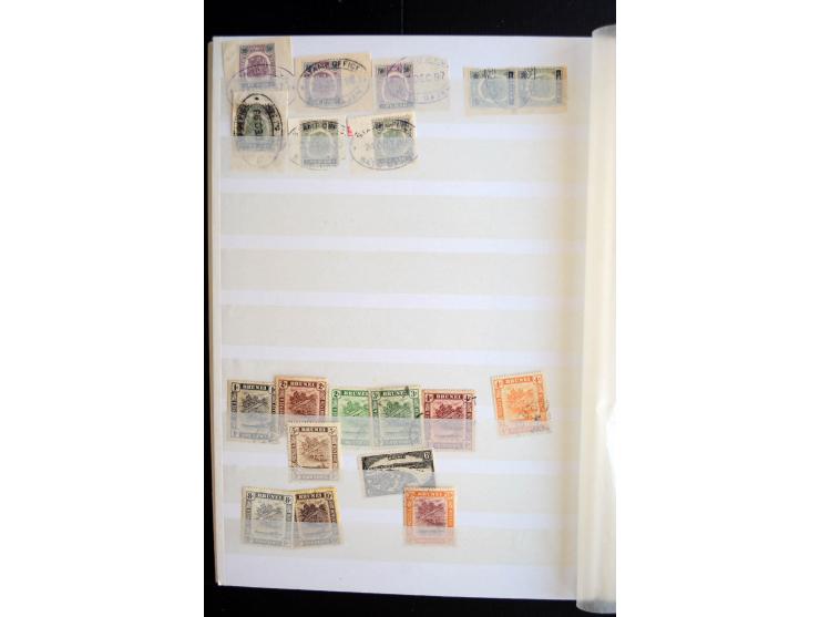 1850/1960 (ca.), postfrischer, ungebrauchter und gestempelter Bestand mit einer Vielzahl guter Ausgaben, dabei Pfund-Werte et