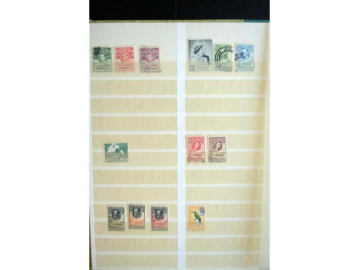 1850/1960 (ca.), postfrischer, ungebrauchter und gestempelter Bestand mit einer Vielzahl guter Ausgaben, dabei Pfund-Werte et