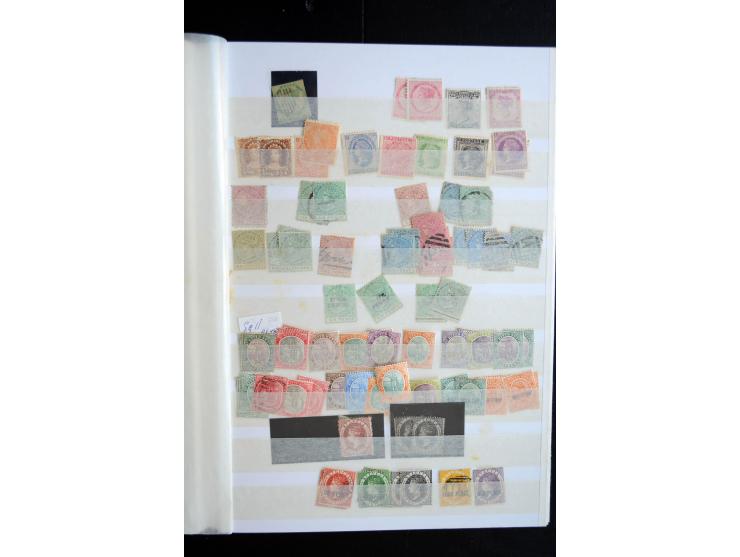1850/1960 (ca.), postfrischer, ungebrauchter und gestempelter Bestand mit einer Vielzahl guter Ausgaben, dabei Pfund-Werte et
