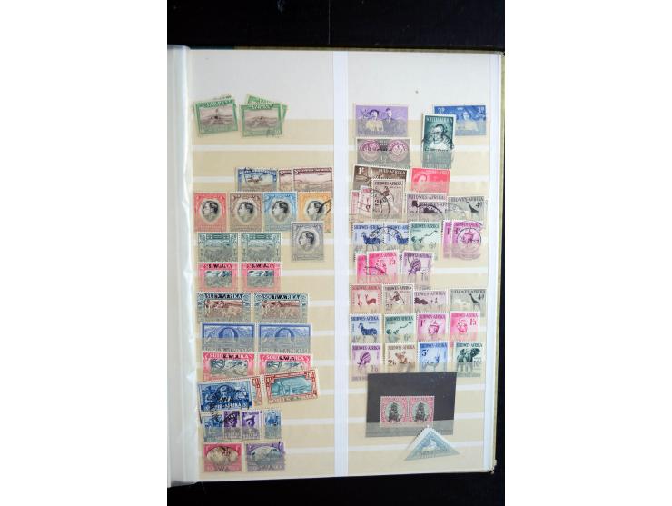 1850/1960 (ca.), postfrischer, ungebrauchter und gestempelter Bestand mit einer Vielzahl guter Ausgaben, dabei Pfund-Werte et