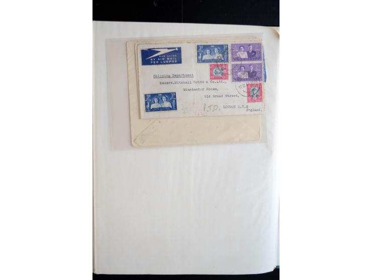 1850/1960 (ca.), postfrischer, ungebrauchter und gestempelter Bestand mit einer Vielzahl guter Ausgaben, dabei Pfund-Werte et