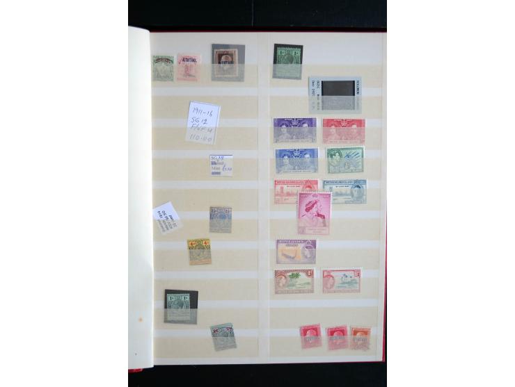 1850/1960 (ca.), postfrischer, ungebrauchter und gestempelter Bestand mit einer Vielzahl guter Ausgaben, dabei Pfund-Werte et
