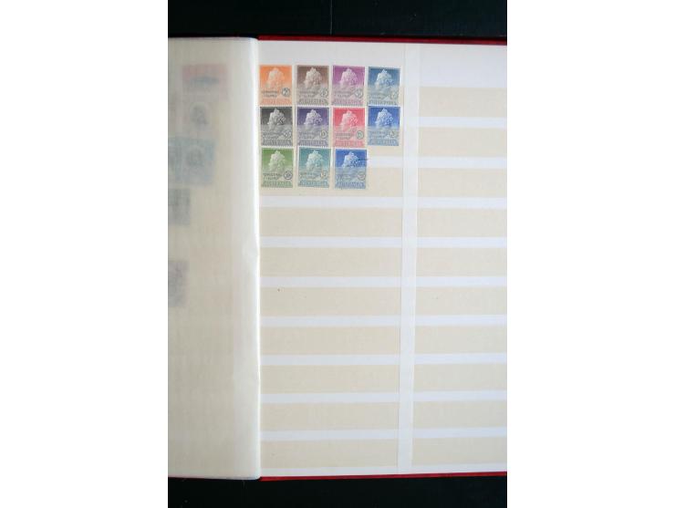 1850/1960 (ca.), postfrischer, ungebrauchter und gestempelter Bestand mit einer Vielzahl guter Ausgaben, dabei Pfund-Werte et