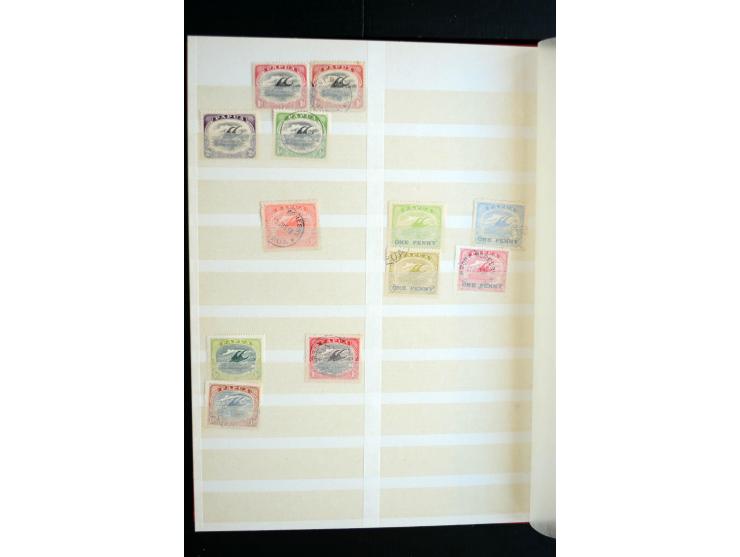 1850/1960 (ca.), postfrischer, ungebrauchter und gestempelter Bestand mit einer Vielzahl guter Ausgaben, dabei Pfund-Werte et