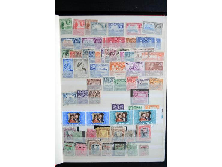 1850/1960 (ca.), postfrischer, ungebrauchter und gestempelter Bestand mit einer Vielzahl guter Ausgaben, dabei Pfund-Werte et