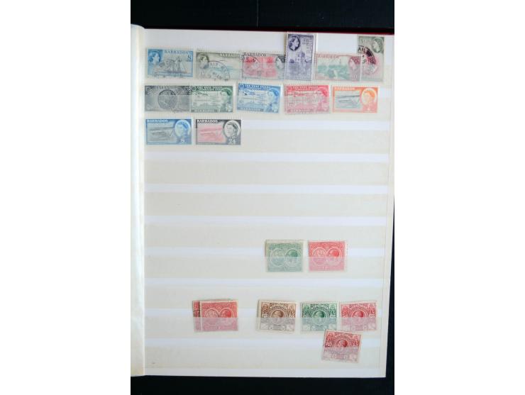 1850/1960 (ca.), postfrischer, ungebrauchter und gestempelter Bestand mit einer Vielzahl guter Ausgaben, dabei Pfund-Werte et