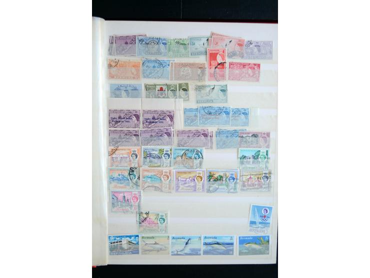 1850/1960 (ca.), postfrischer, ungebrauchter und gestempelter Bestand mit einer Vielzahl guter Ausgaben, dabei Pfund-Werte et