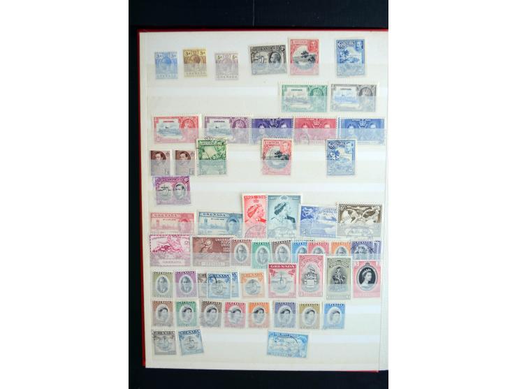 1850/1960 (ca.), postfrischer, ungebrauchter und gestempelter Bestand mit einer Vielzahl guter Ausgaben, dabei Pfund-Werte et