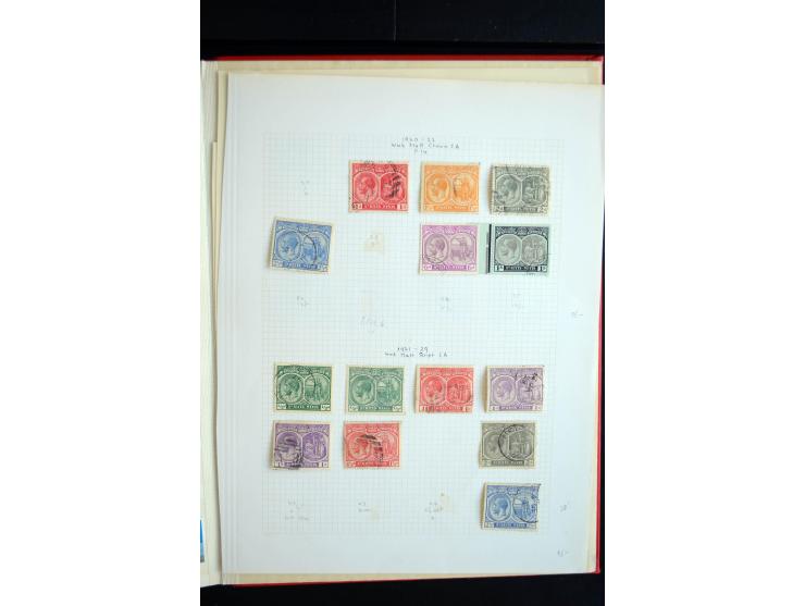 1850/1960 (ca.), postfrischer, ungebrauchter und gestempelter Bestand mit einer Vielzahl guter Ausgaben, dabei Pfund-Werte et