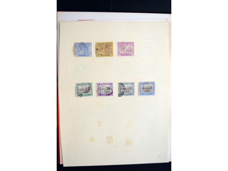 1850/1960 (ca.), postfrischer, ungebrauchter und gestempelter Bestand mit einer Vielzahl guter Ausgaben, dabei Pfund-Werte et