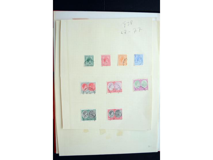 1850/1960 (ca.), postfrischer, ungebrauchter und gestempelter Bestand mit einer Vielzahl guter Ausgaben, dabei Pfund-Werte et