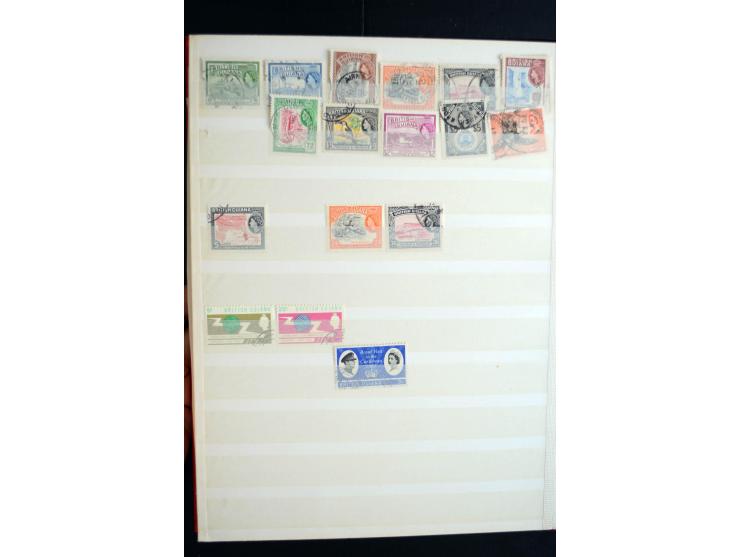 1850/1960 (ca.), postfrischer, ungebrauchter und gestempelter Bestand mit einer Vielzahl guter Ausgaben, dabei Pfund-Werte et