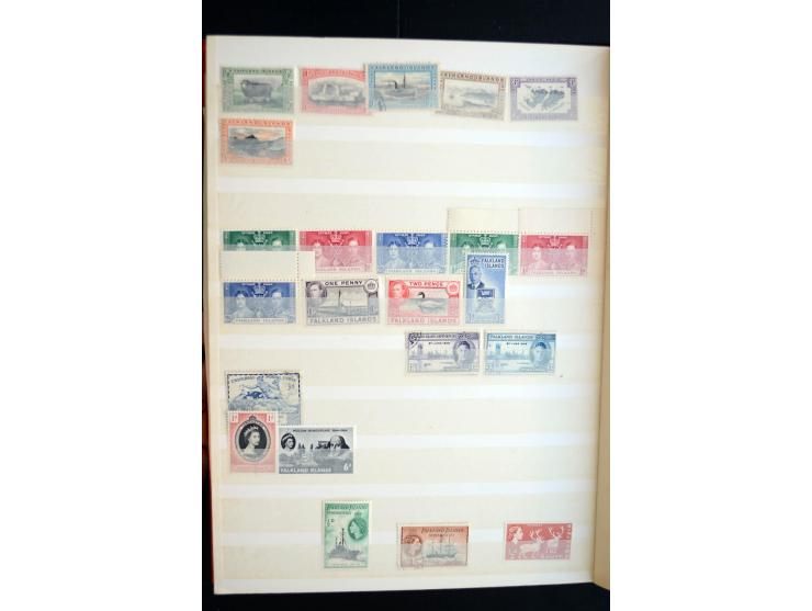1850/1960 (ca.), postfrischer, ungebrauchter und gestempelter Bestand mit einer Vielzahl guter Ausgaben, dabei Pfund-Werte et