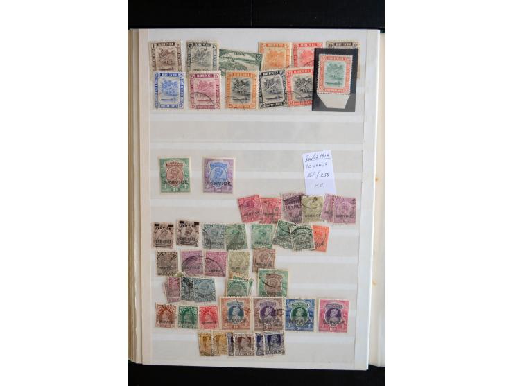 1850/1960 (ca.), postfrischer, ungebrauchter und gestempelter Bestand mit einer Vielzahl guter Ausgaben, dabei Pfund-Werte et
