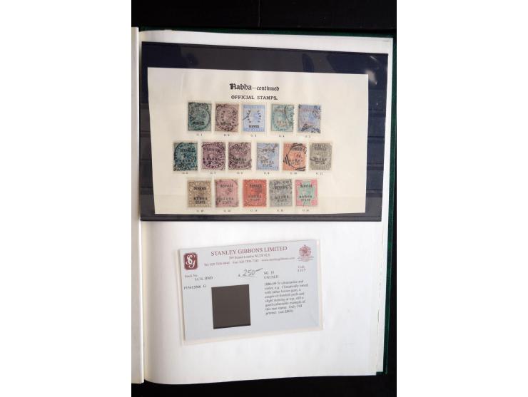 1850/1960 (ca.), postfrischer, ungebrauchter und gestempelter Bestand mit einer Vielzahl guter Ausgaben, dabei Pfund-Werte et