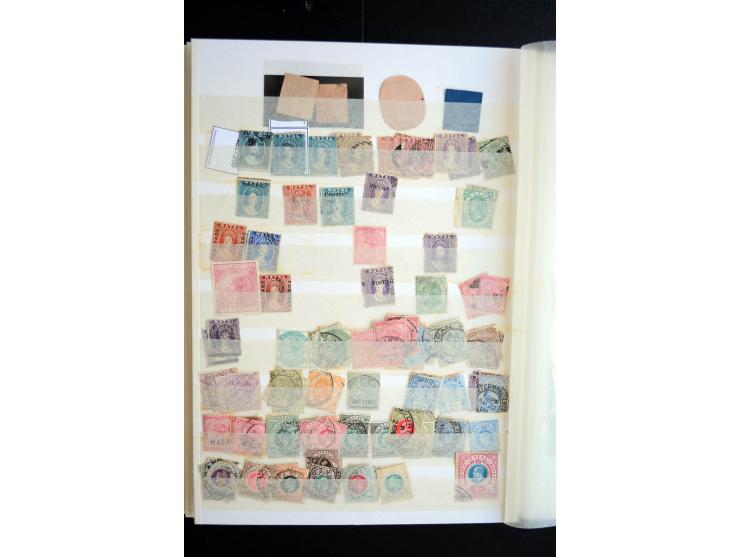 1850/1960 (ca.), postfrischer, ungebrauchter und gestempelter Bestand mit einer Vielzahl guter Ausgaben, dabei Pfund-Werte et