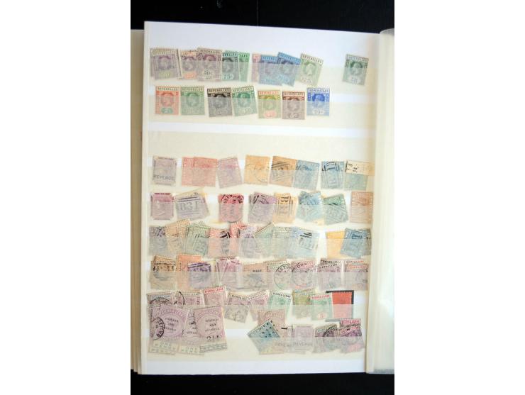 1850/1960 (ca.), postfrischer, ungebrauchter und gestempelter Bestand mit einer Vielzahl guter Ausgaben, dabei Pfund-Werte et