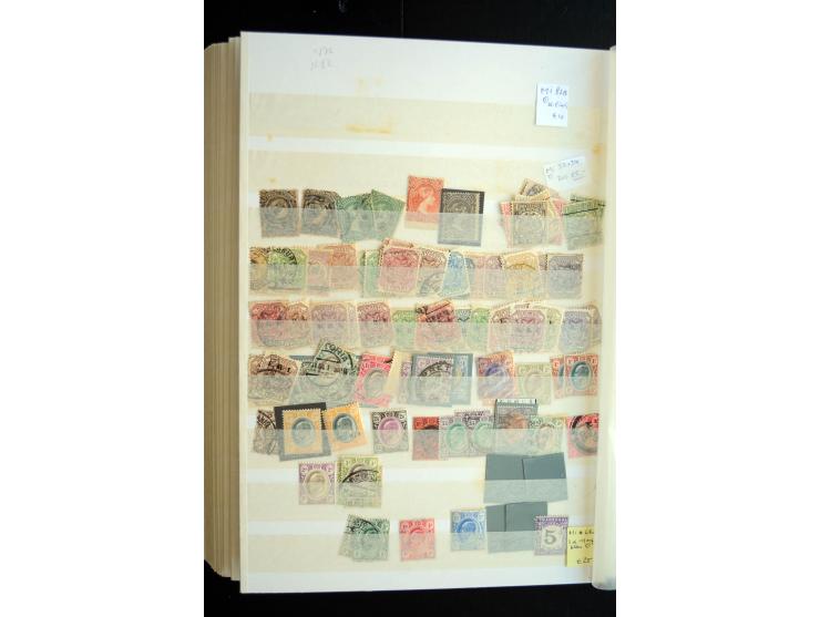 1850/1960 (ca.), postfrischer, ungebrauchter und gestempelter Bestand mit einer Vielzahl guter Ausgaben, dabei Pfund-Werte et