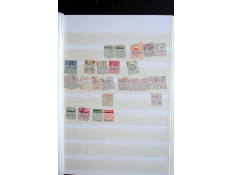 1850/1960 (ca.), postfrischer, ungebrauchter und gestempelter Bestand mit einer Vielzahl guter Ausgaben, dabei Pfund-Werte et