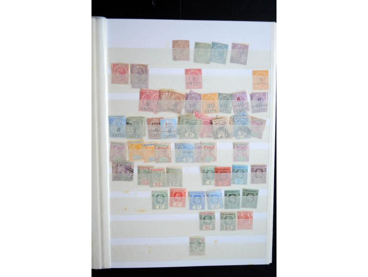1850/1960 (ca.), postfrischer, ungebrauchter und gestempelter Bestand mit einer Vielzahl guter Ausgaben, dabei Pfund-Werte et