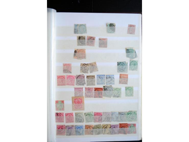 1850/1960 (ca.), postfrischer, ungebrauchter und gestempelter Bestand mit einer Vielzahl guter Ausgaben, dabei Pfund-Werte et