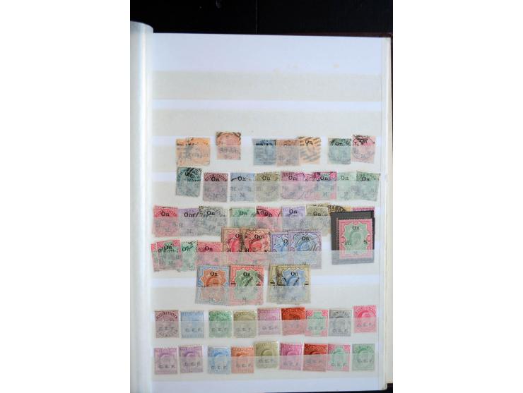 1850/1960 (ca.), postfrischer, ungebrauchter und gestempelter Bestand mit einer Vielzahl guter Ausgaben, dabei Pfund-Werte et