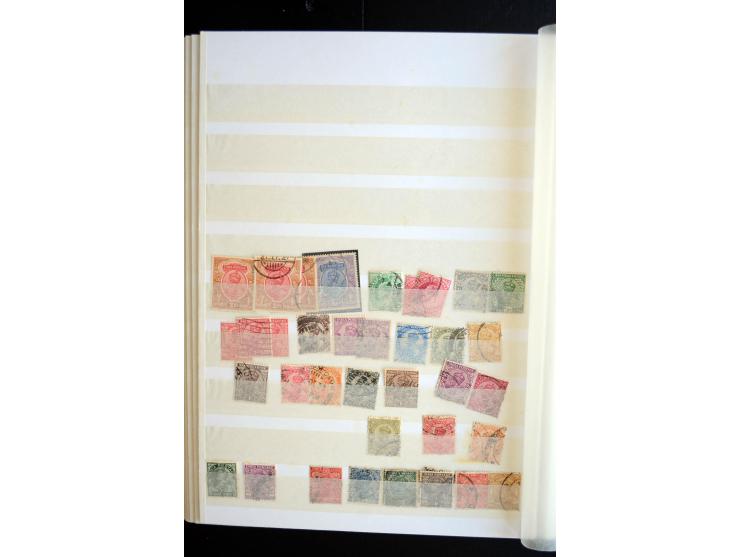 1850/1960 (ca.), postfrischer, ungebrauchter und gestempelter Bestand mit einer Vielzahl guter Ausgaben, dabei Pfund-Werte et