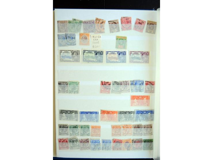 1850/1960 (ca.), postfrischer, ungebrauchter und gestempelter Bestand mit einer Vielzahl guter Ausgaben, dabei Pfund-Werte et