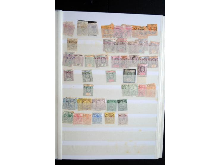 1850/1960 (ca.), postfrischer, ungebrauchter und gestempelter Bestand mit einer Vielzahl guter Ausgaben, dabei Pfund-Werte et