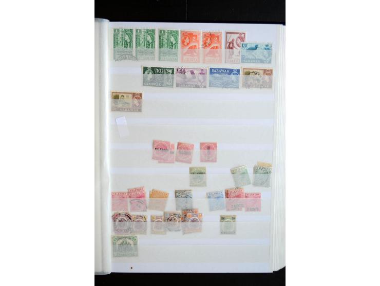 1850/1960 (ca.), postfrischer, ungebrauchter und gestempelter Bestand mit einer Vielzahl guter Ausgaben, dabei Pfund-Werte et
