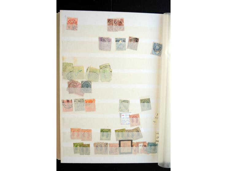1850/1960 (ca.), postfrischer, ungebrauchter und gestempelter Bestand mit einer Vielzahl guter Ausgaben, dabei Pfund-Werte et