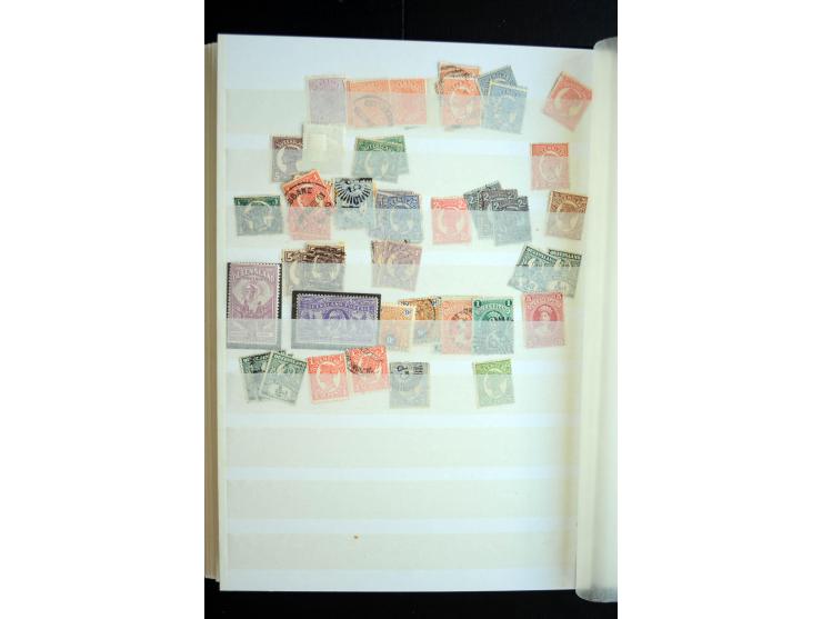 1850/1960 (ca.), postfrischer, ungebrauchter und gestempelter Bestand mit einer Vielzahl guter Ausgaben, dabei Pfund-Werte et