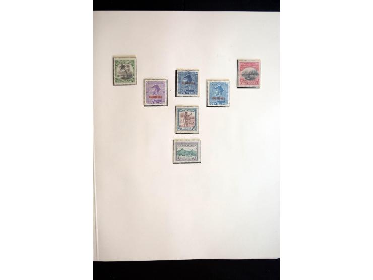 1850/1909(ca.), sehr schäne ungebrauchte und gestempelte Sammlung, dabei Cayman Islands, Leeward Inseln Mi.-Nr. 1-16 und 20-2